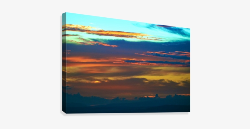 Sunset Sky Canvas Print - Canvas Print, transparent png #1820083