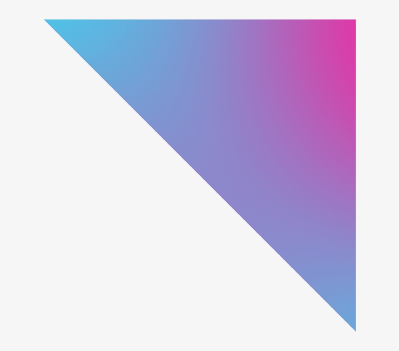Blue Pink Corner Triangle Png - Corner Triangle Icon Png, transparent png #1820223