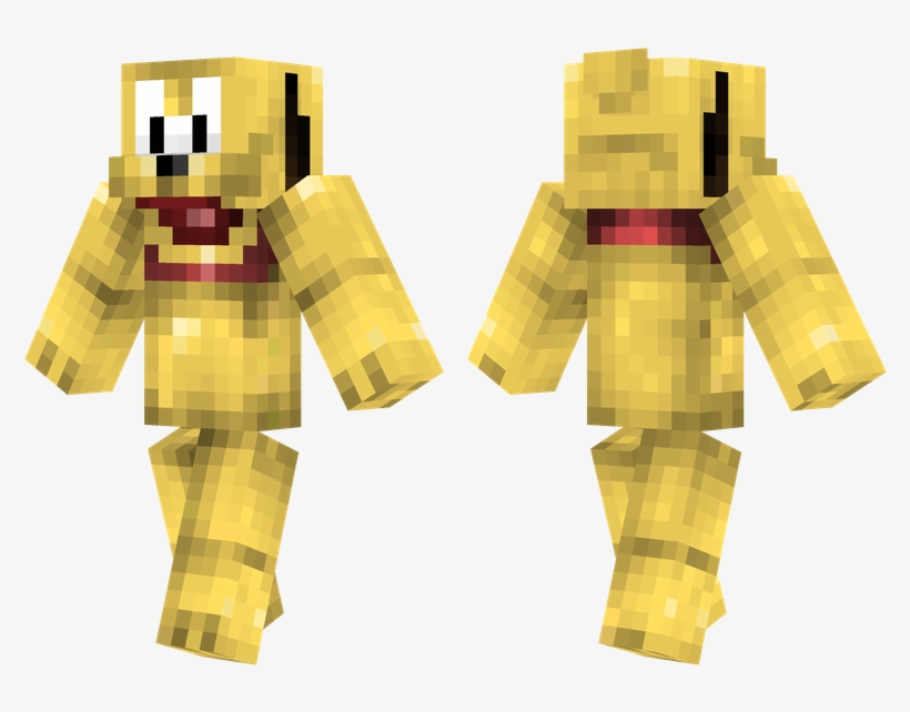 Pluto - Skin Di Topolino Per Minecraft Pe, transparent png #1820279