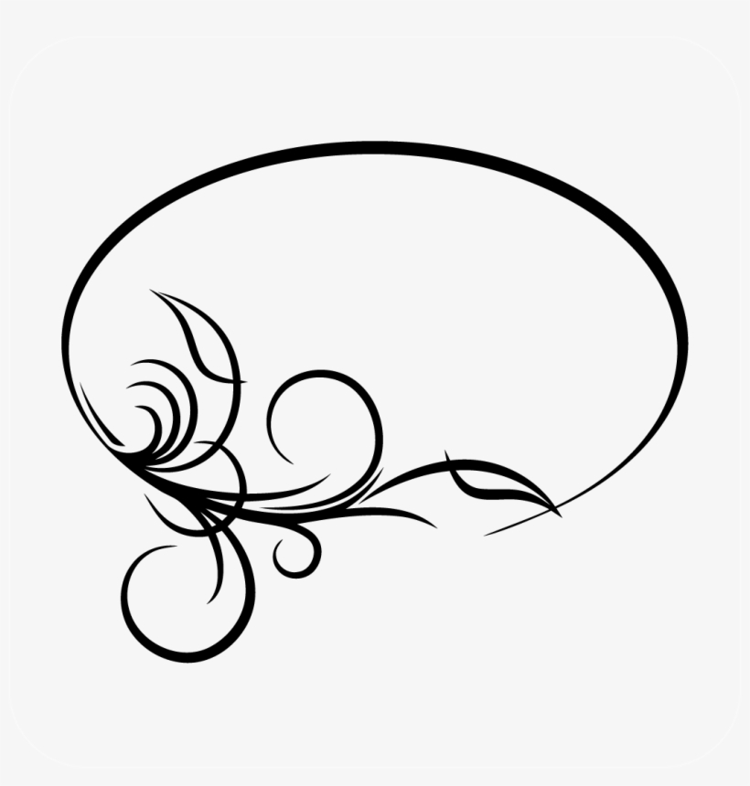 Oval Border Style - Oval Border, transparent png #1820517
