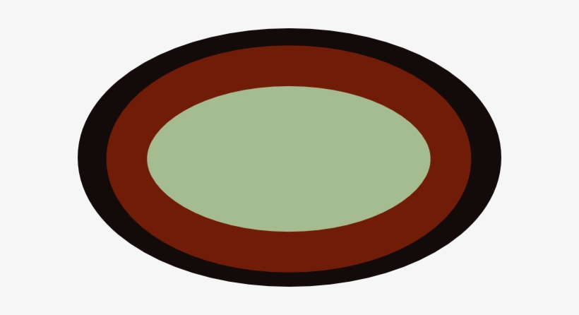 Brown Oval Frame2 Clip Art - Clip Art, transparent png #1820865