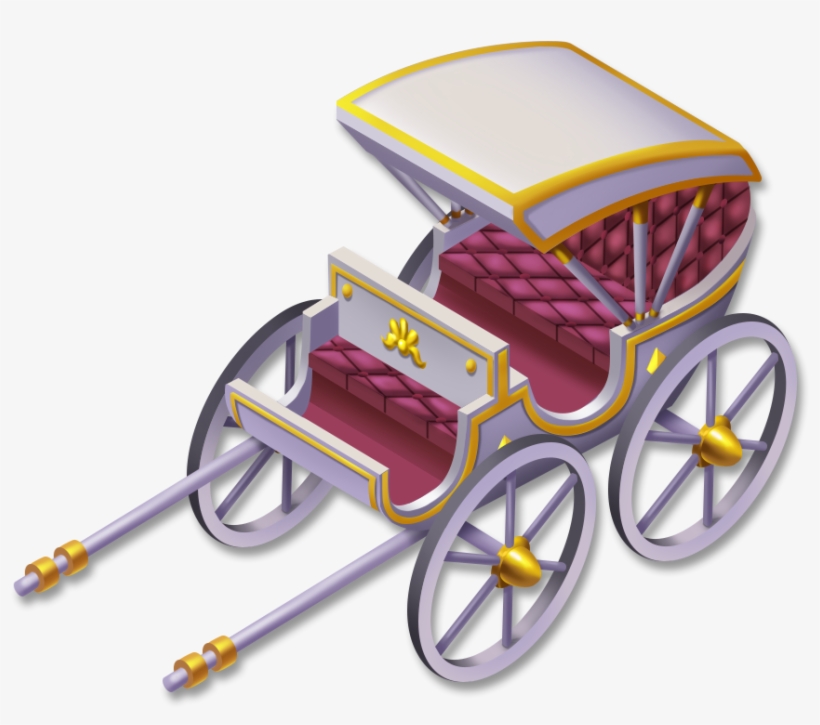 White Carriage - White Carriage Hay Day, transparent png #1821138