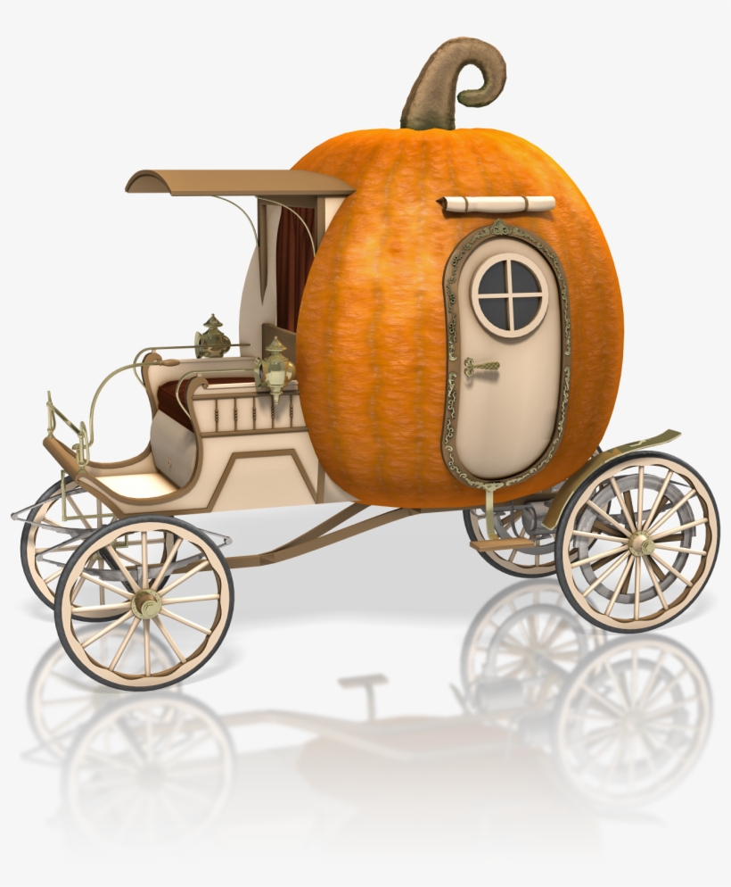 Pumpkin Carriage Png Jpg Black And White Stock - Horse Pumpkin Car Png, transparent png #1821191