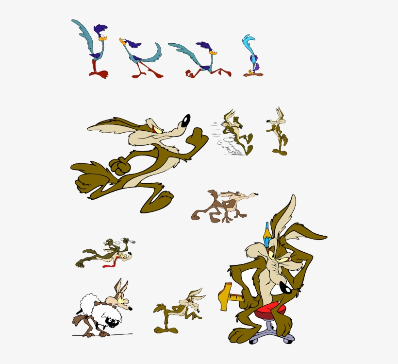 Photo - Road Runner Cartoon Coyote, transparent png #1821487