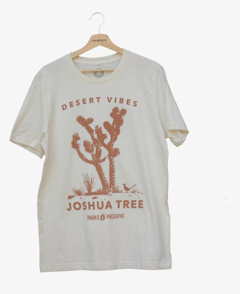 Parks Preserve's Desert Vibes Joshua Tree T-shirt - T-shirt, transparent png #1821616