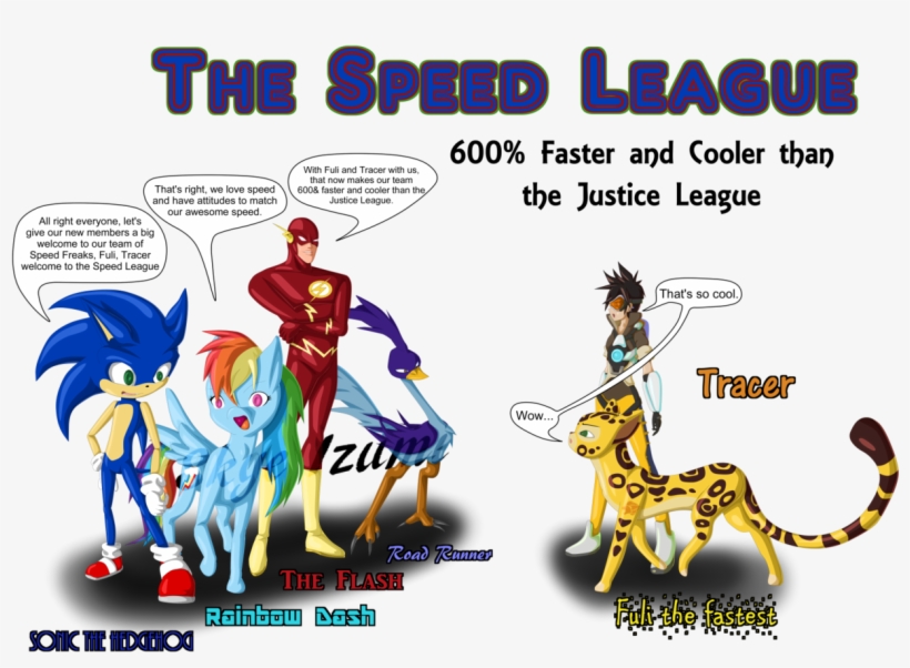 Skye-izumi, Crossover, Dc Comics, Fuli, Overwatch, - Tracer Vs The Flash, transparent png #1822131