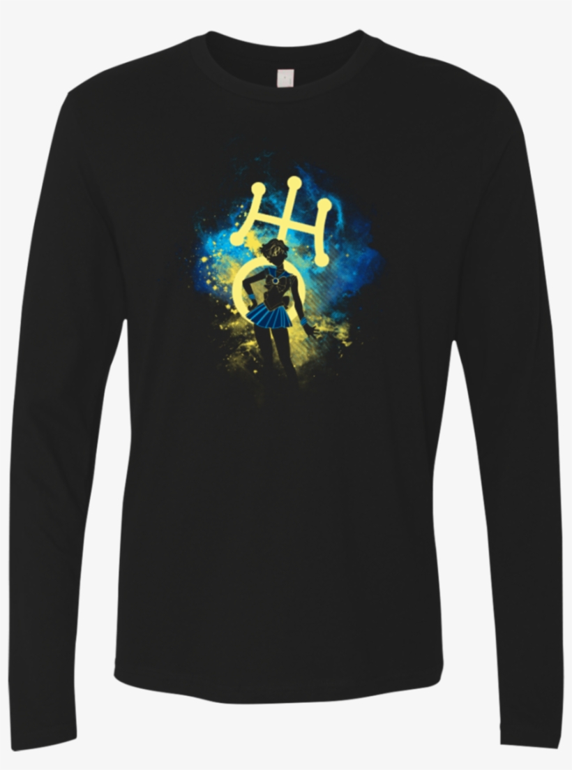 Uranus Art Men's Premium Long Sleeve - Sleeve, transparent png #1822214