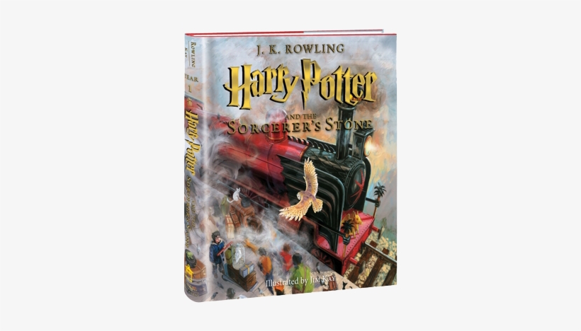 Harry Potter And The Sorcerer's Stone - Harry Potter And The Sorcerer's Stone: The Illustrated, transparent png #1822290