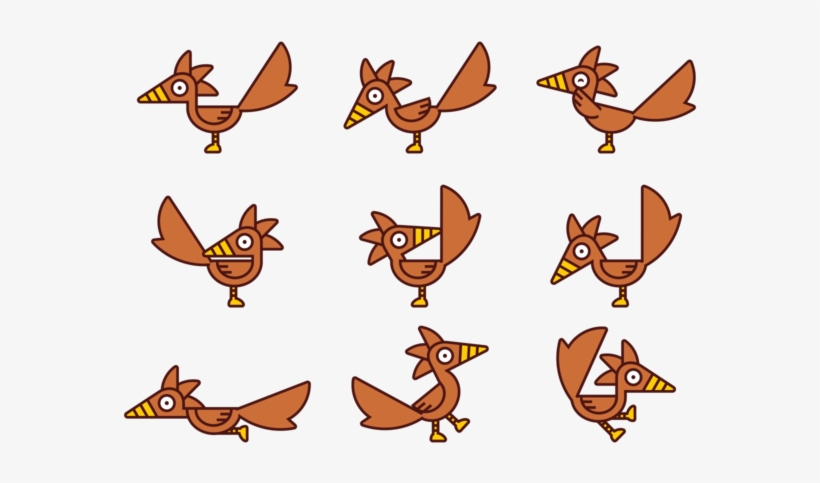Roadrunner Cartoon Vectors - Cartoon, transparent png #1822480