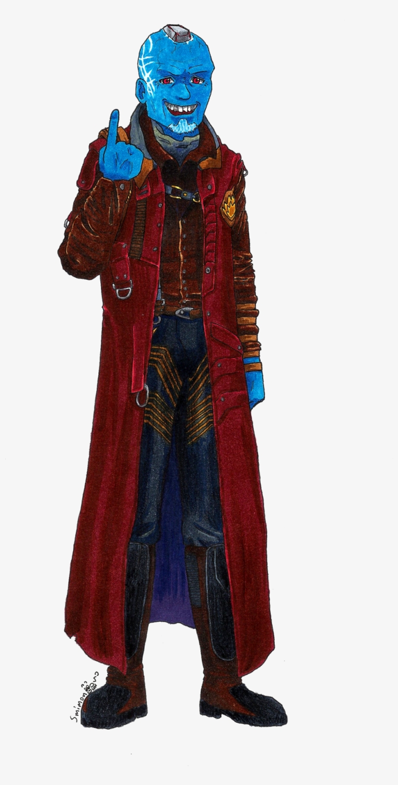 [gotg] This Time Yondu Won't Kill You By Smimon - Yondu, transparent png #1823005