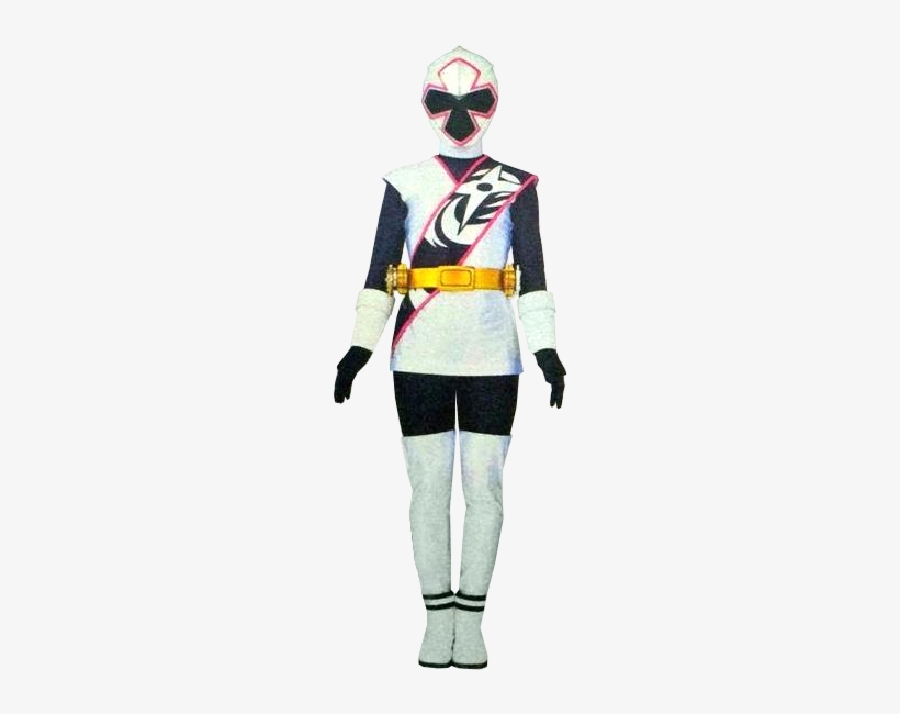 Ninnin-white - White Power Ranger Ninja Steel, transparent png #1823055