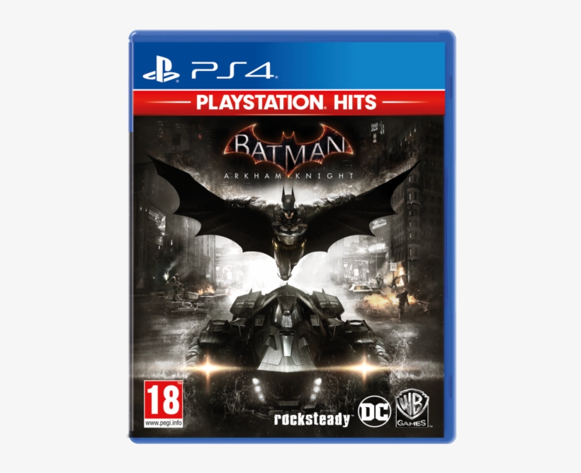 Batman Arkham Knight Ps4 Game - Batman Arkham Knight Ps4 Hits, transparent png #1823199