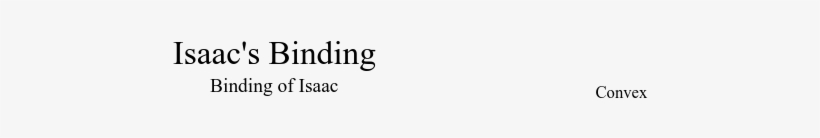 Isaac's Binding Sheet Music Composed By Convex 1 Of - Beige, transparent png #1823242