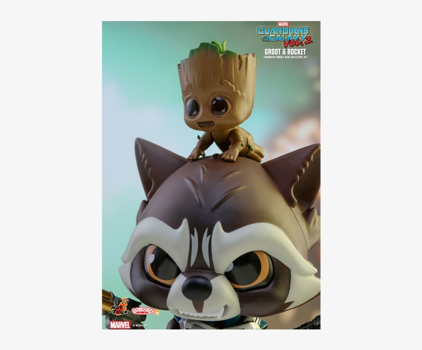 Rocket, Groot & Yondu Cosbaby Set - Guardians Of The Galaxy, transparent png #1823359