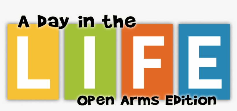 Day In The Life Graphic - Open Arms International, transparent png #1823564