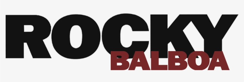 Rocky Balboa Image - Black And White Film Posters, transparent png #1823587
