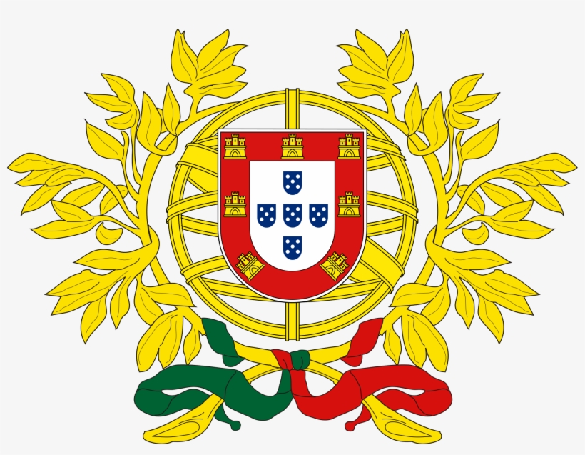 Coat Of Arms Of Portugal - Portugal Coat Of Arms, transparent png #1823658