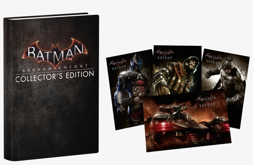 Batman Arkham Knight Collector's Edition Game Guide - Batman Arkham Knight Collector Book, transparent png #1823863