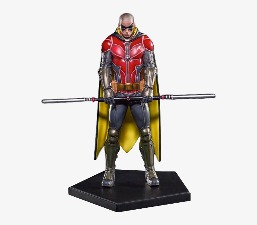 Batman - - Batman: Arkham Knight Robin 1:10 Scale Statue, transparent png #1823879