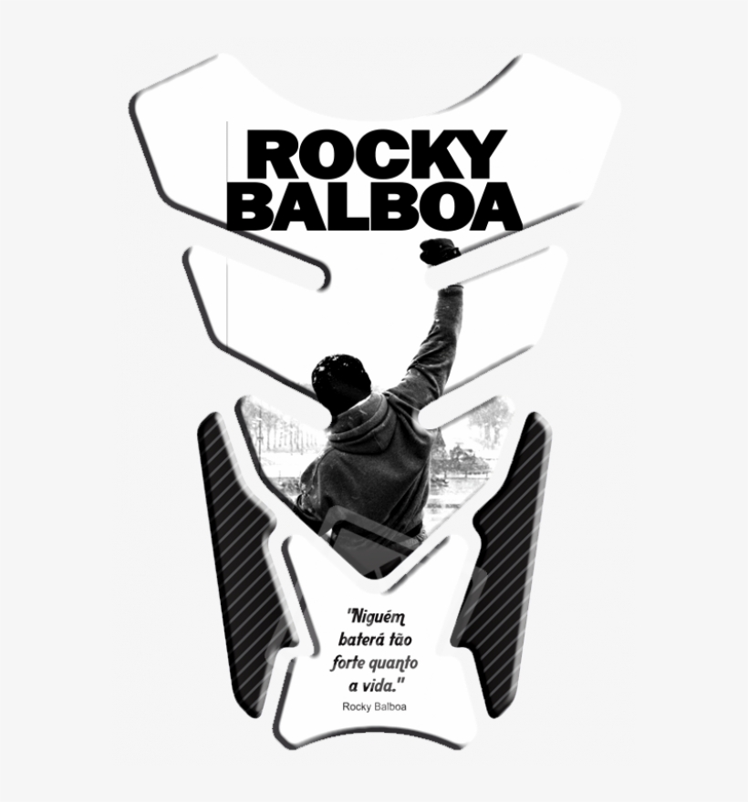 Adesivo Protetor De Tanque Rocky Balboa - Rocky Balboa 1 Poster, transparent png #1823904