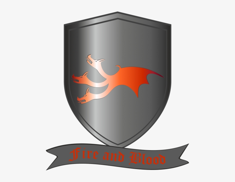 The Throne Game,coat Of Arms,house Targaryen,fire And - House Targaryen, transparent png #1823928