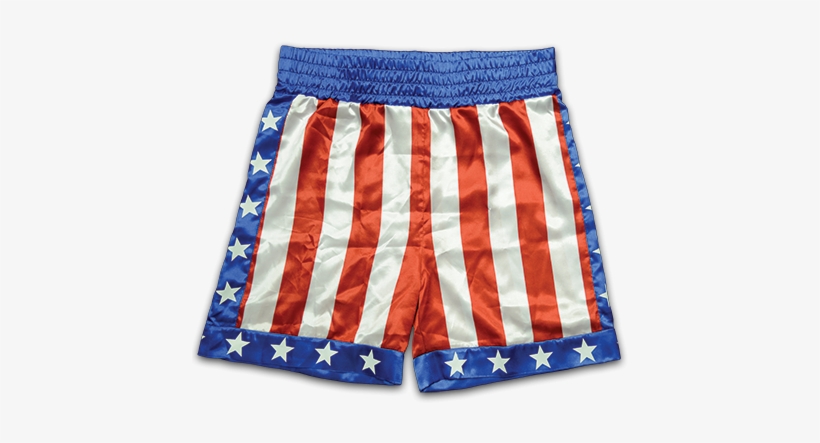 Apollo Creed Boxing Trunks - Rocky Apollo Creed Boxing Trunks, transparent png #1824067