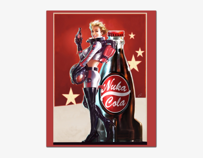 Fallout 4 Stone Slab Nuka Cola Portrait - Posters Fallout Nuka Cola, transparent png #1824224