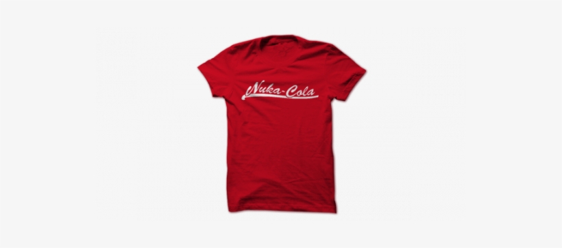 Nuka Cola Fallout Tshirt - T Shirt, transparent png #1824245