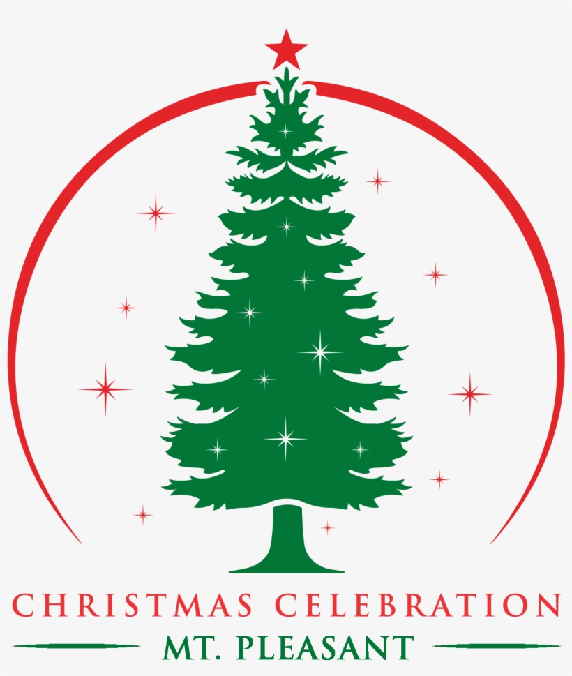 Mclaren Central Hospital Named Grand Marshal Of Lighted - Pine Tree Silhouette Simple, transparent png #1824273