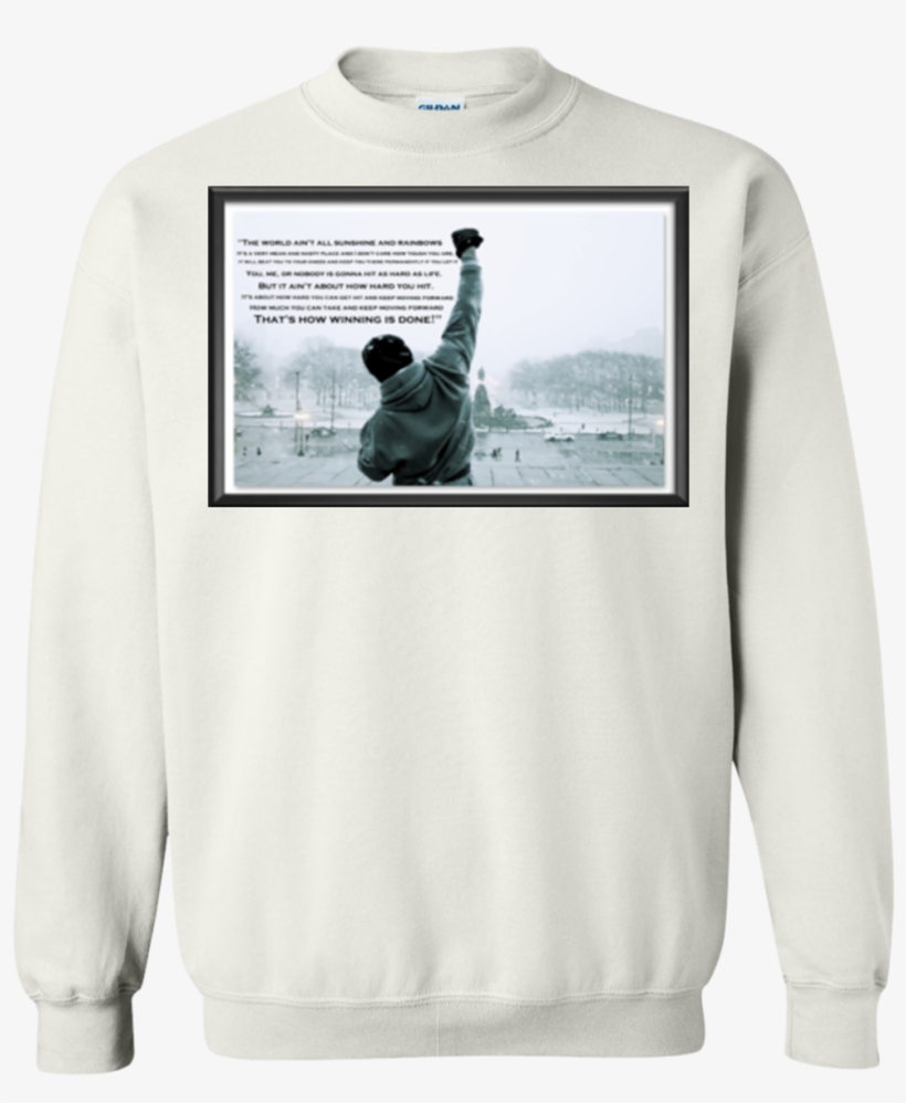 Rocky Balboa The World Ain't All Sunshine And Rainbows - Stallone/young :: Rocky Balboa :: Dvd, transparent png #1824293