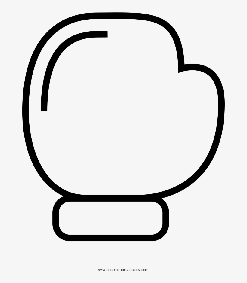 Boxing Coloring Page - Line Art, transparent png #1824342