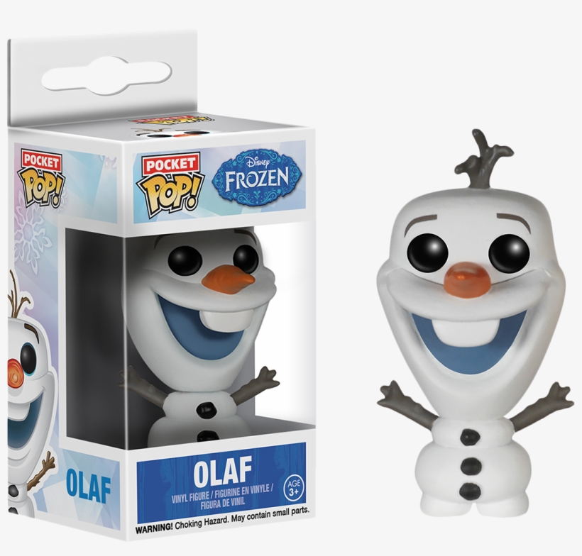 Olaf Pocket Pop Vinyl Figure, transparent png #1825161