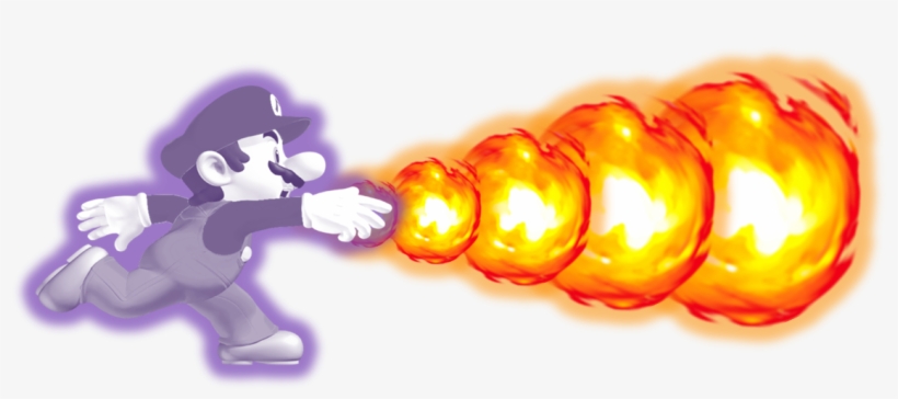 Mario Fireball Png - New Super Mario Bros, transparent png #1825479