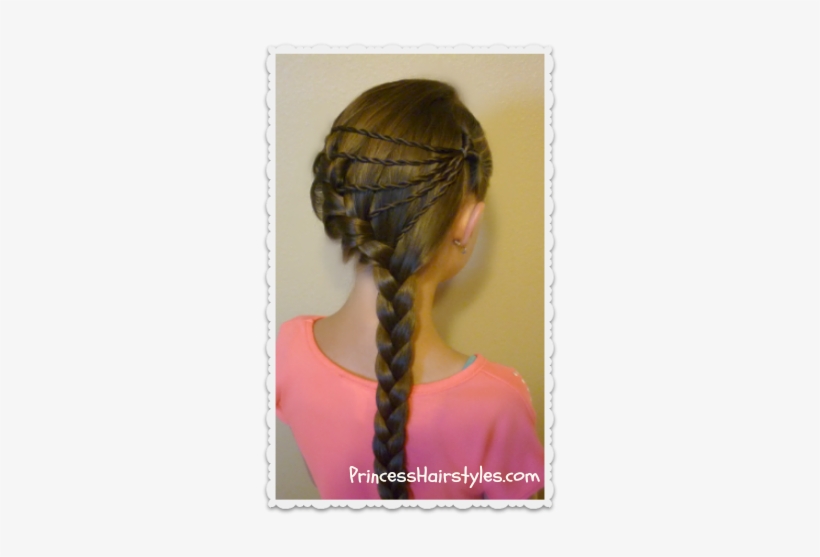 Hairstyles For Girls - Braid, transparent png #1825481