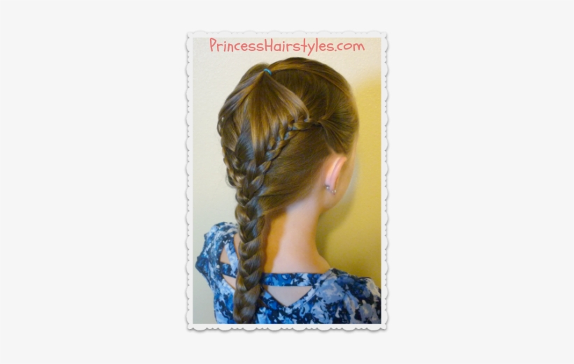 Fancy French Braid - Braid, transparent png #1825689
