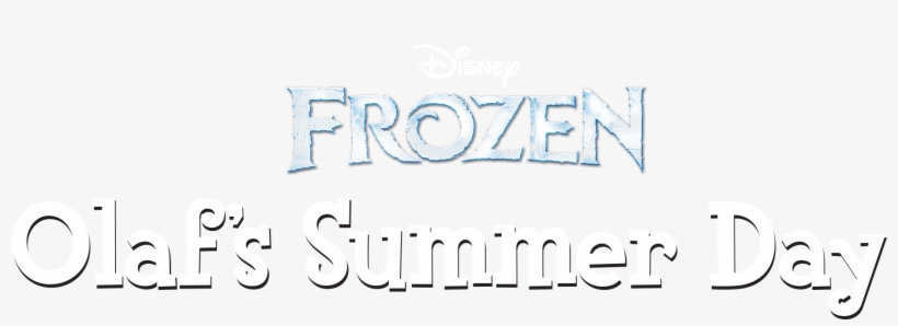 Olaf's Summer Day - Calligraphy, transparent png #1825718