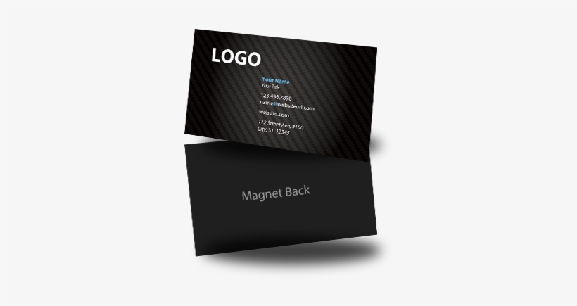 Uv Gloss Magnetic Business Cards - University Of Michigan, transparent png #1826286