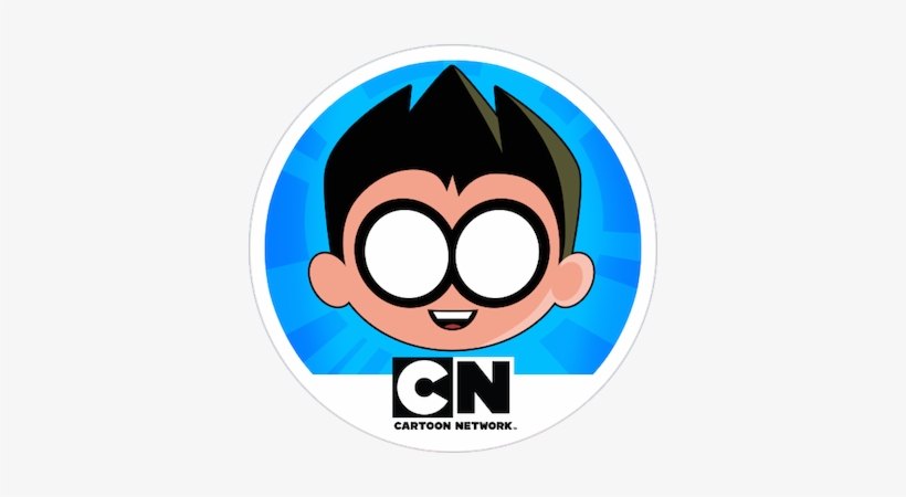 Robin Rocks Logo Teeny Titans - Teeny Titans Go Robin - Free Transparent PNG Download ...
