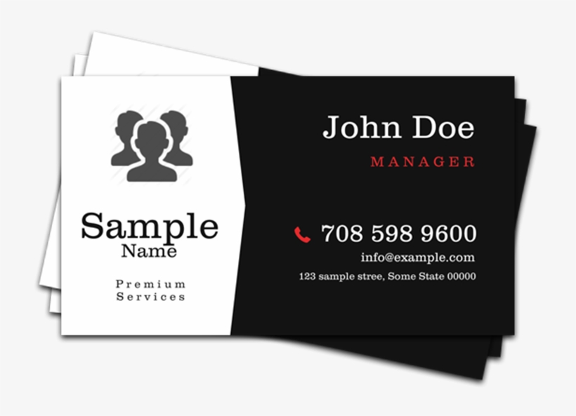 24hr Business Card / Upload Art - Business Card, transparent png #1826562
