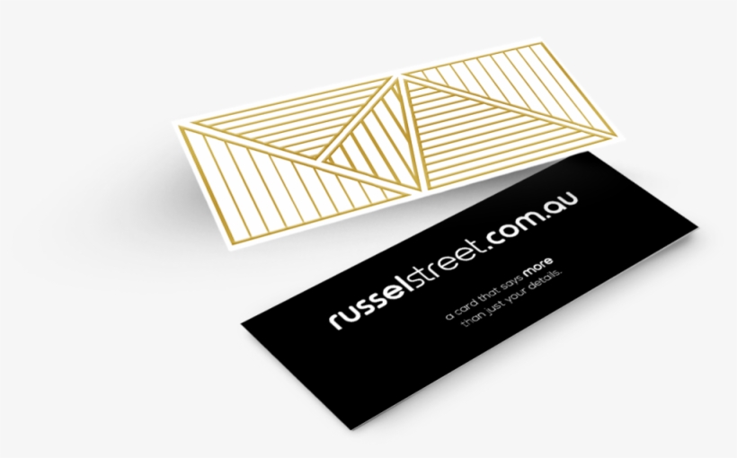 Business Cards Gold Foiling Slim, transparent png #1826585