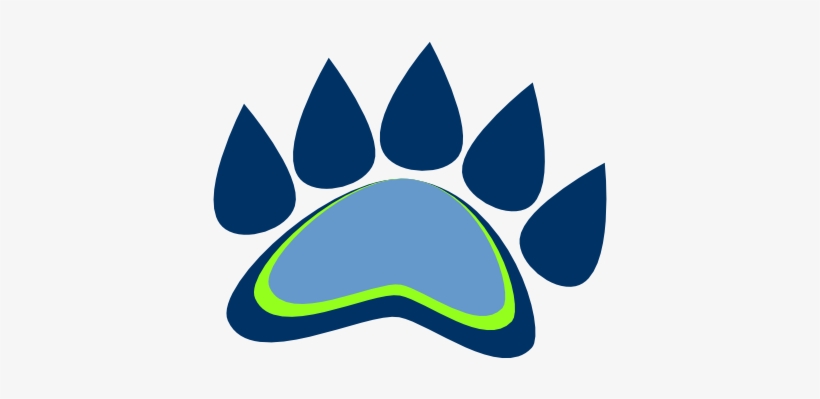 How To Draw Bear Paws - Bear Paw Cartoon Png, transparent png #1826677