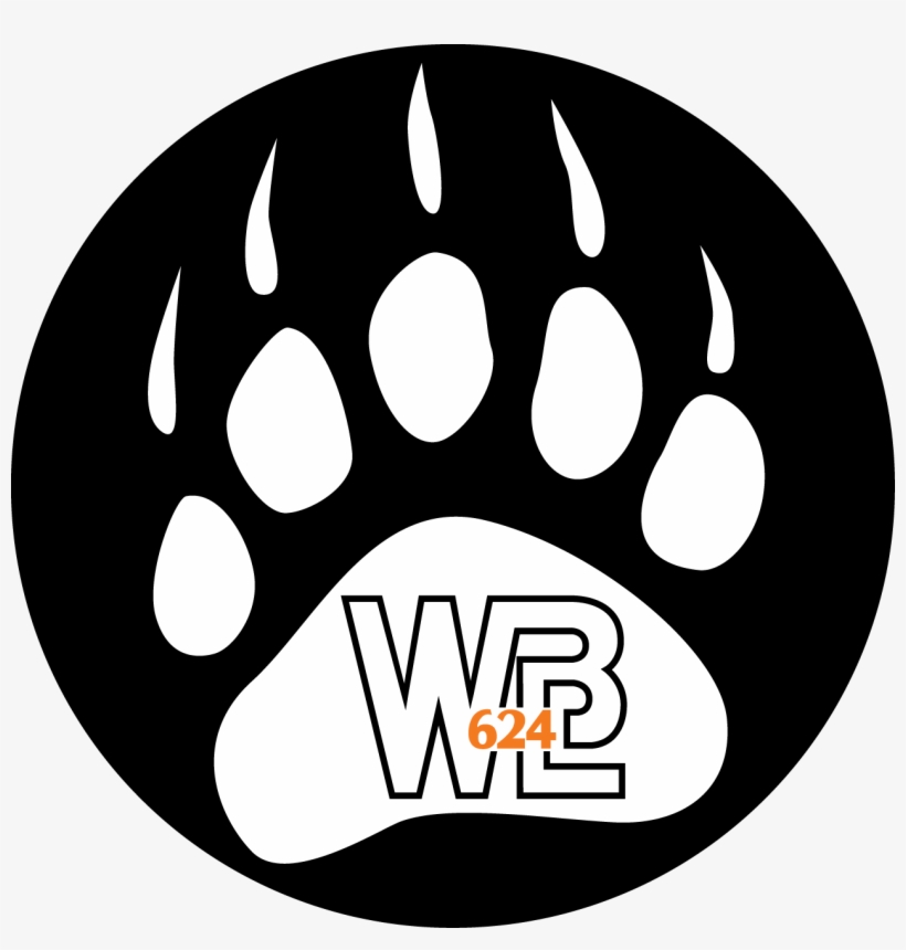 B Bear Paw Logo Images - White Bear Lake Schools Logo, transparent png #1826734