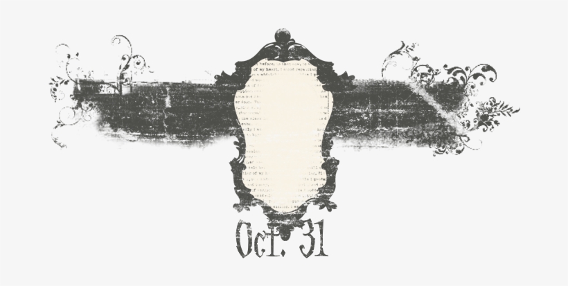 Vintage Halloween Png - La Coquillade, transparent png #1826840