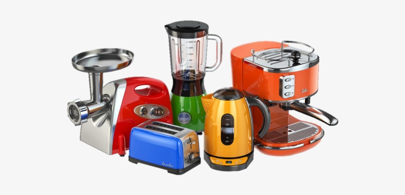 Home And Kitchen Appliances Png - Kitchen Electrical Appliances, transparent png #1826866