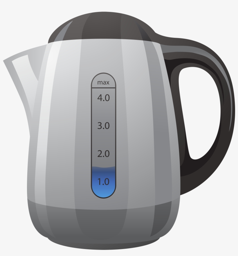 Electric Kettle Png Clipart - Electric Kettle Clipart, transparent png #1827045