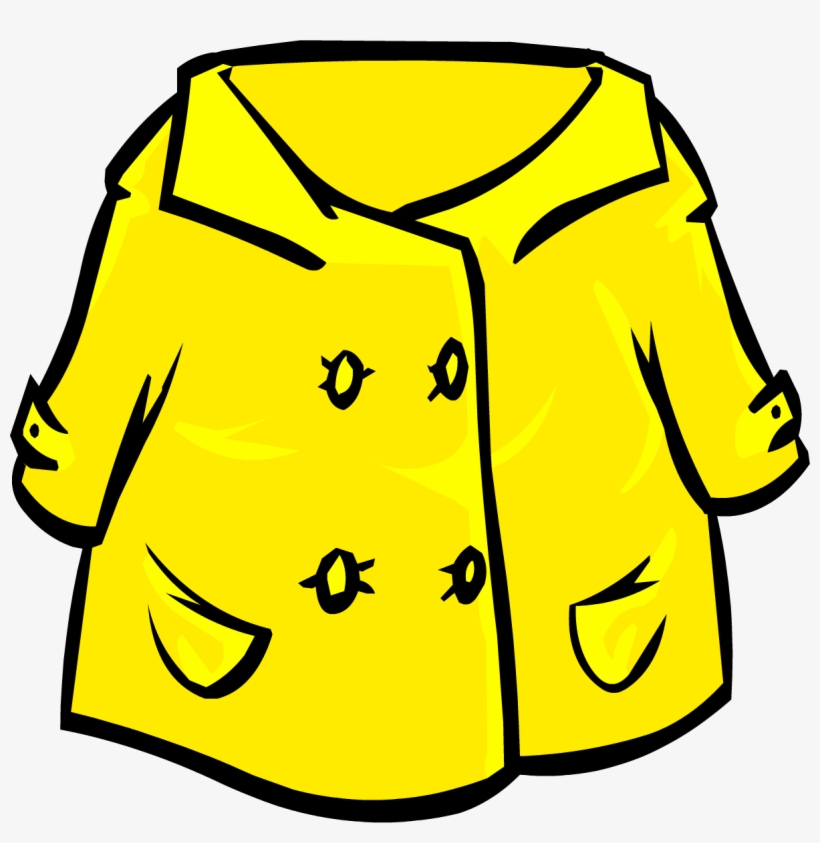 Yellowraincoatold - Yellow Raincoat Clipart, transparent png #1827066