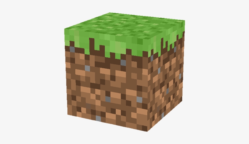 Texture Dirt Nova Minecraft Grass Block Free Transparent Png Download Pngkey