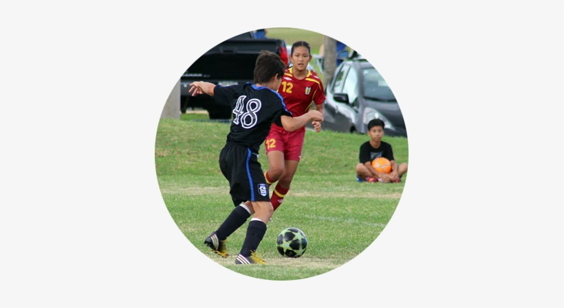 09 Pm 142438 Portland Timbers Soccer Camp Kosmo Wojack - Kick Up A Soccer Ball, transparent png #1827381
