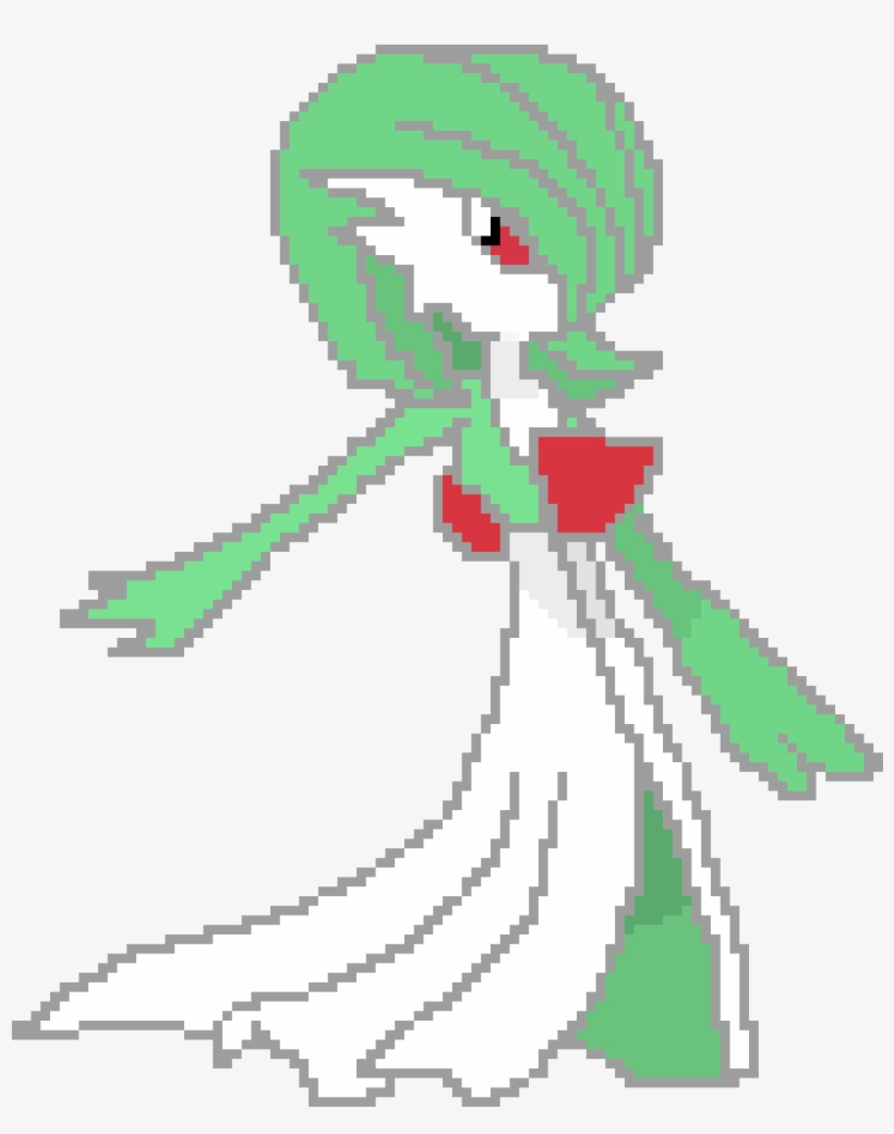 Gardevoir - Pixel Art, transparent png #1827410