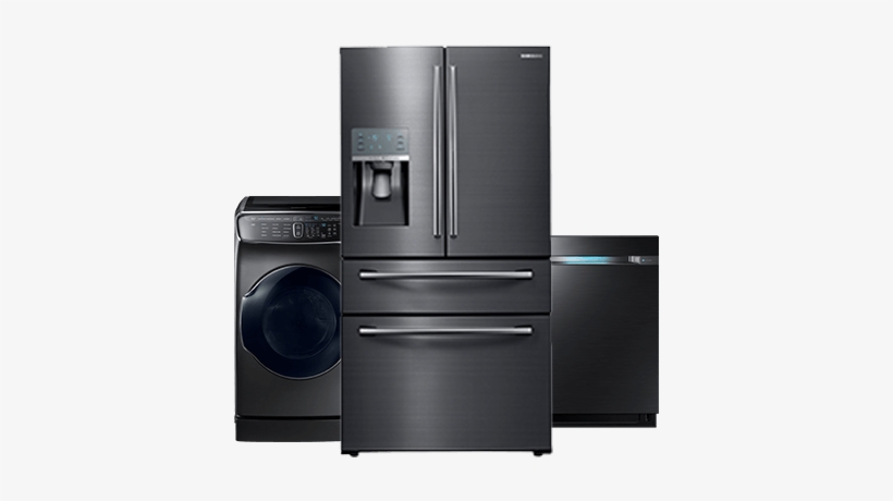 Energy Star® Manufacturer Of The Year Appliances Award - Samsung 28 Cu.ft. 4 Door French Door Black Stainless, transparent png #1827814